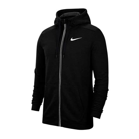 nike kapuzenjacke dri-fit schwarz/anthrazit|Schwarze Jacken für Damen von Nike .